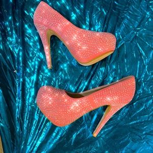 Lady Gaga style platform shoes. Never been wore.